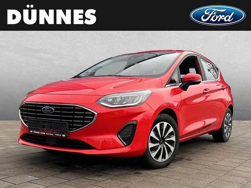 Rot Gebraucht 2022 Ford Fiesta Titanium Limousine | 15.895 € (Guter Preis) - Bild 1/4