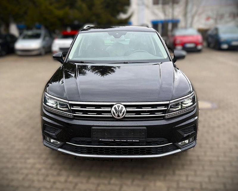 Gebraucht VW Tiguan Highline 150 PS (110 kW) 2018 Schwarz SUV