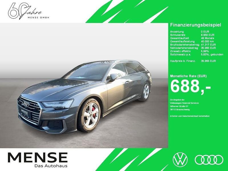 Gebraucht Audi A6 S-Line 367 PS (269 kW) 2020 Daytonagrau perleffekt Kombi