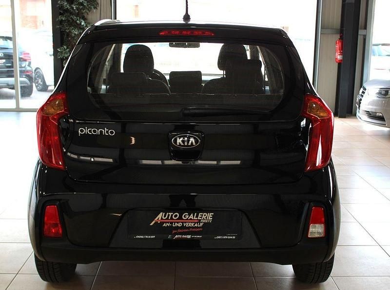 Gebraucht Kia Picanto Start 67 PS (49 kW) 2016 Galaxy black Kleinwagen