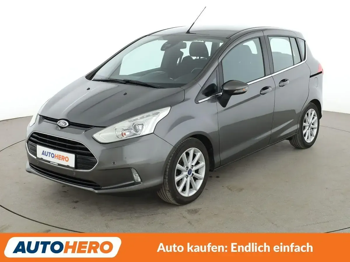 Brugt Ford B-MAX Titanium 105 HK (77 kW) 2016 Grå MPV