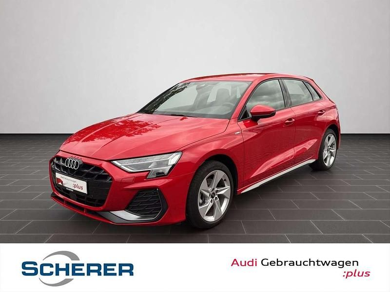 Progressivrot metallic (metallic) Gebraucht 2025 Audi A3 Ambiente Limousine | 34.500 € (Teuer) - Bild 1/4
