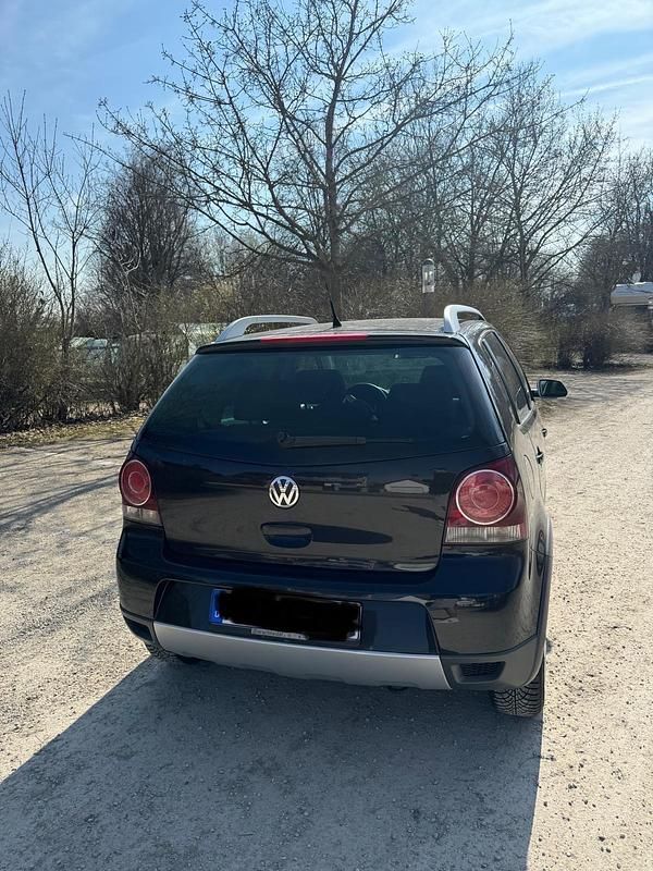 Gebraucht VW Polo Cross 80 PS (58 kW) 2007 Schwarz Kleinwagen
