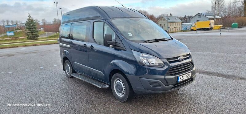 Blau Gebraucht 2014 Ford Transit Custom Van / Kleinbus | 11.850 € (Fairer Preis) - Bild 1/4