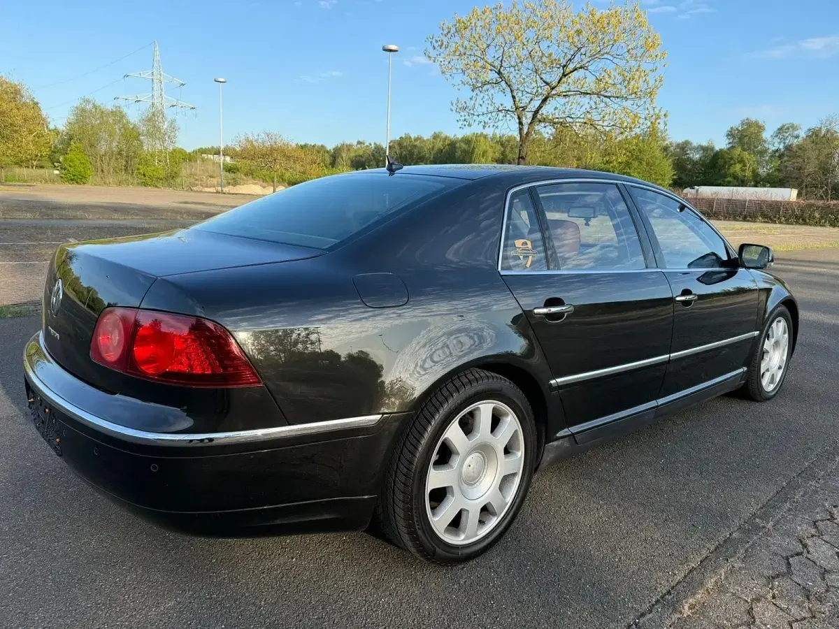 Brugt VW Phaeton 239 HK (175 kW) 2008 Sort Sedan