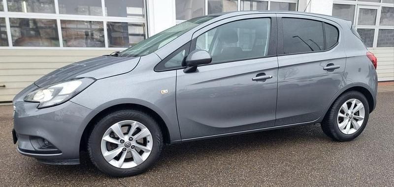 Gebraucht Opel Corsa Selective 101 PS (74 kW) 2016 Karbon silber/shiny grey (m2) Kleinwagen