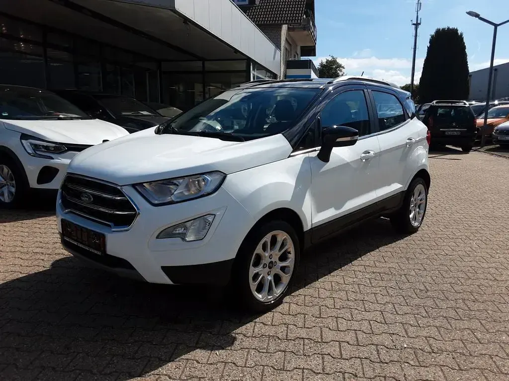 Usado Ford Ecosport Titanium 125 CV (91 kW) 2020 Blanco SUV