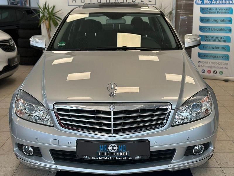 Silber Gebraucht 2008 Mercedes C200 Limousine | 8.999 € (Fairer Preis) - Bild 1/4