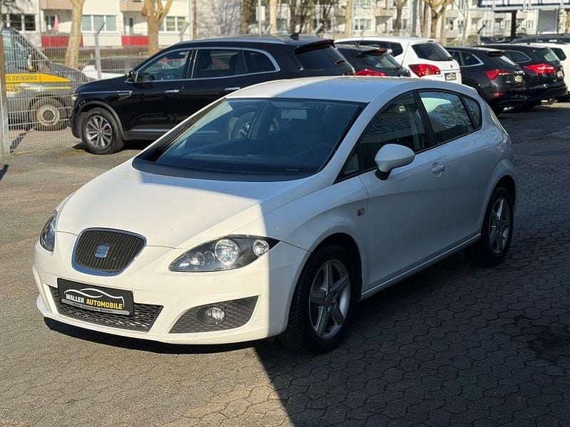 Gebraucht Seat Leon Reference 105 PS (77 kW) 2010 Weiß Kleinwagen