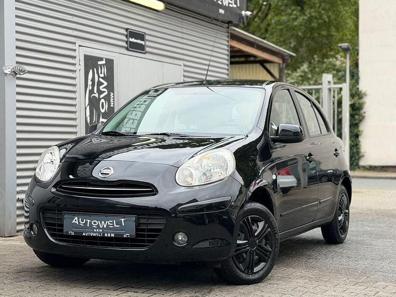 Schwarz Gebraucht 2011 Nissan Micra Acenta Kleinwagen | 3.400 € (Guter Preis) - Bild 1/4