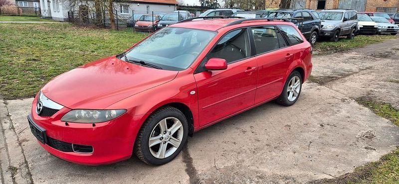 Rot Gebraucht 2008 Mazda 6 Active Kombi | 1.299 € (Superpreis) - Bild 1/4