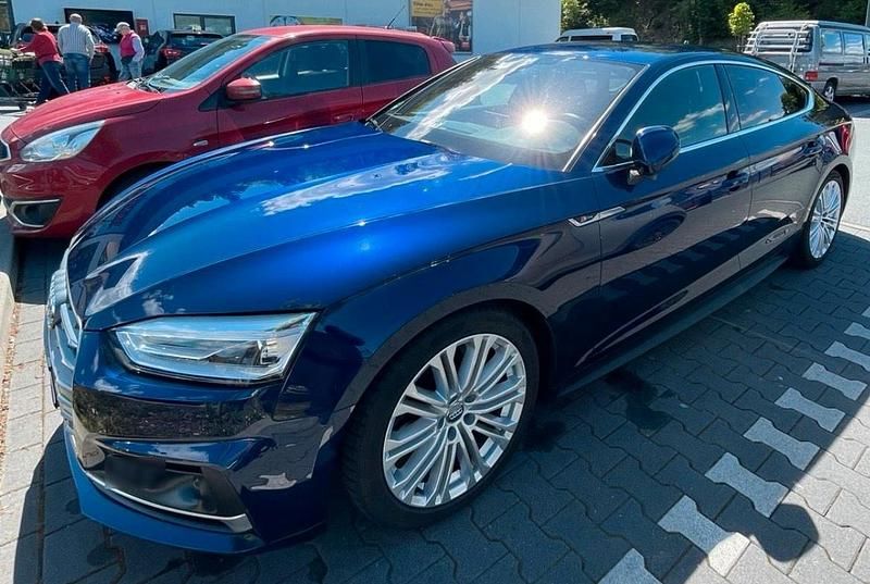 Gebraucht Audi A5 S-Line 190 PS (139 kW) 2019 Blau Coupé