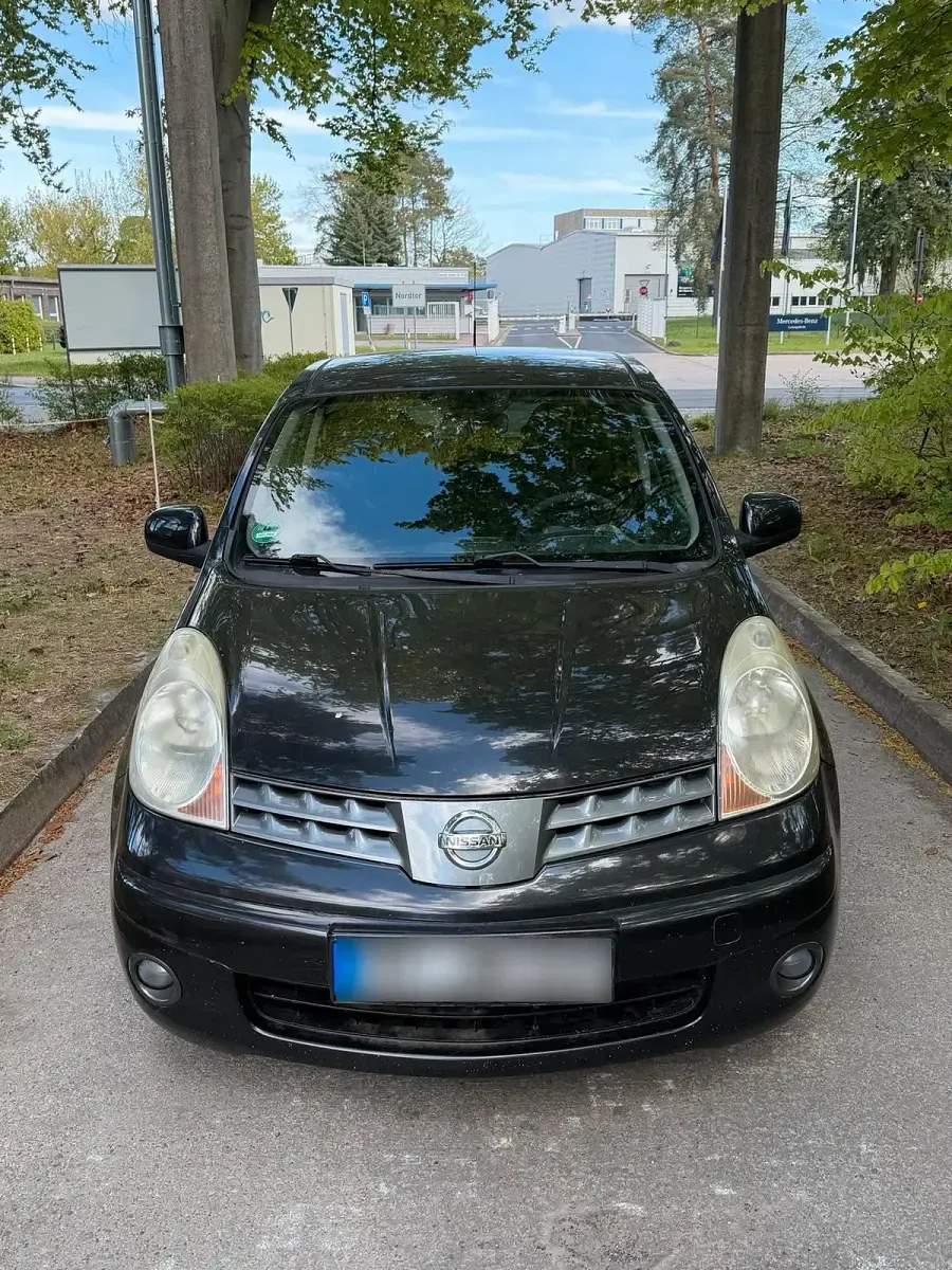 Gebraucht Nissan Note 88 PS (64 kW) 2009 Schwarz Kleinwagen