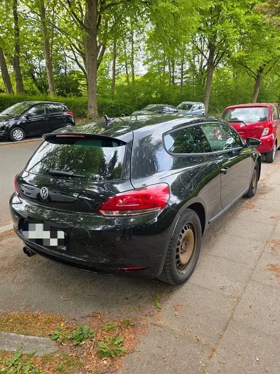 Brugt VW Scirocco 200 HK (147 kW) 2008 Sort Coupe