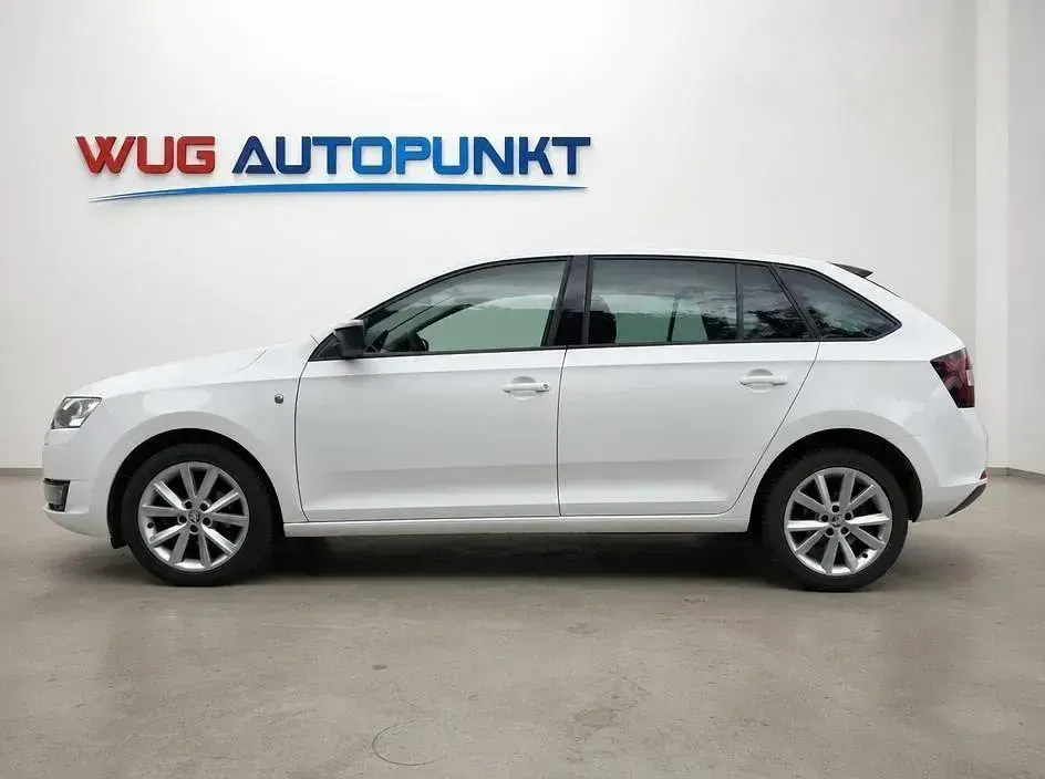 Gebraucht Skoda Rapid 86 PS (63 kW) 2014 Weiß Kleinwagen