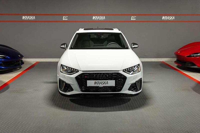 Gebraucht Audi S4 Competition 341 PS (250 kW) 2023 Gletscherweiß metallic Kombi