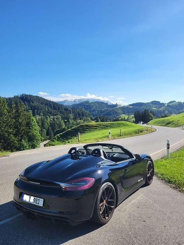 Gebraucht Porsche Boxster Spyder 375 PS (275 kW) 2016 Schwarz Cabrio