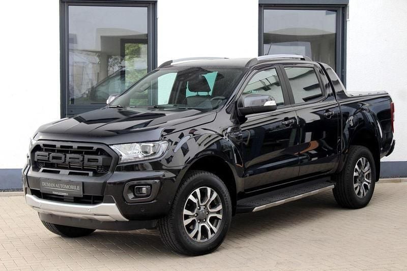 Iridiumschwarz metallic Gebraucht 2021 Ford Ranger Wildtrack Abholung | 32.900 € (Guter Preis) - Bild 1/4