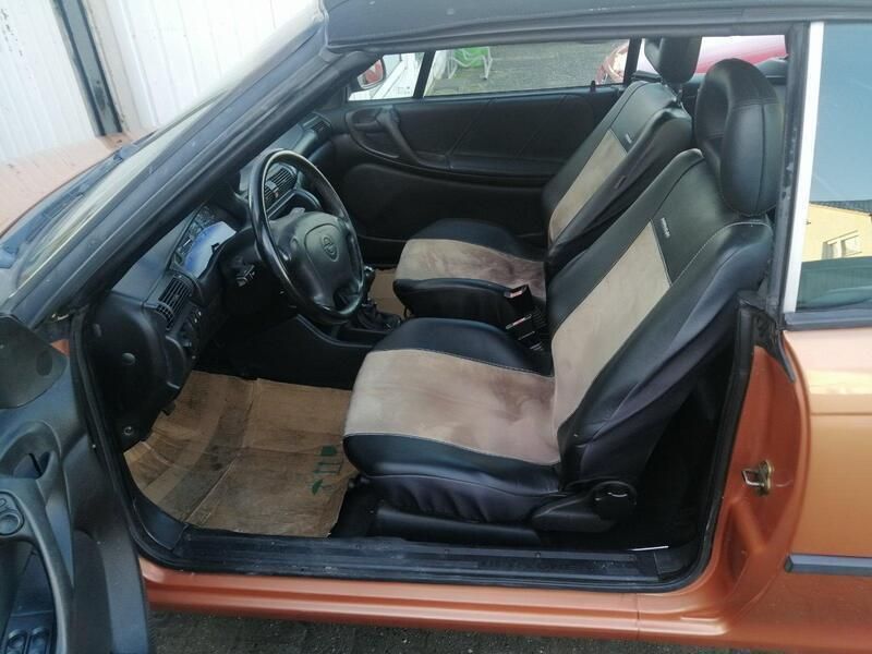 Gebraucht Opel Astra Cabriolet Edition 75 PS (55 kW) 1998 Gold Cabrio