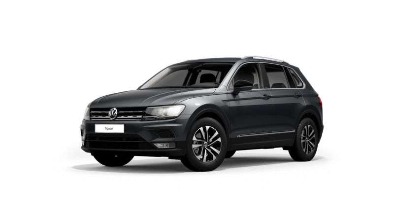 Grau Gebraucht 2019 VW Tiguan IQ Drive SUV | 21.950 € (Superpreis) - Bild 1/4