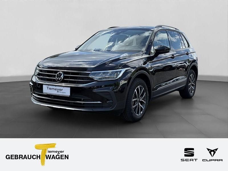 Schwarz Gebraucht 2021 VW Tiguan Life SUV | 28.980 € (Fairer Preis) - Bild 1/4