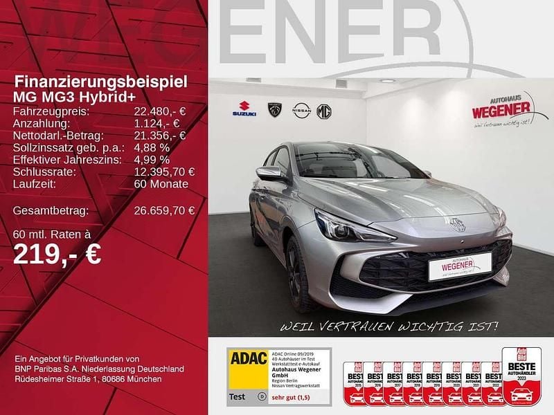 Gebraucht MG MG3 Luxury 197 PS (144 kW) 2025 Cosmic silver Kleinwagen