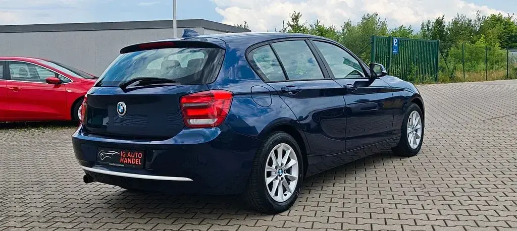 Gebraucht BMW 116 Sport Line 136 PS (100 kW) 2011 Blau Kleinwagen