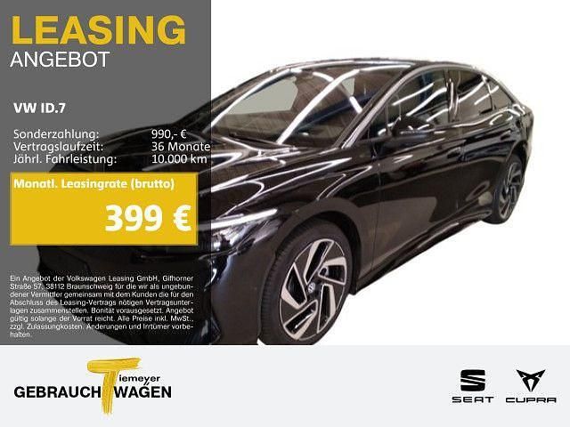 Schwarz Gebraucht 2025 VW ID.7 Pro Limousine | 45.950 € (Fairer Preis) - Bild 1/4
