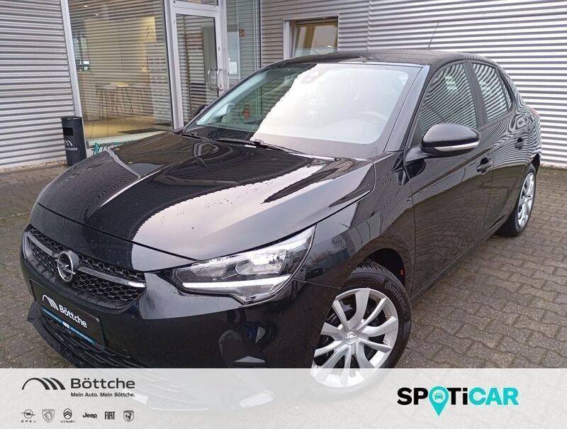 Diamant schwarz/karbon schwarz Gebraucht 2021 Opel Corsa Edition Limousine | 10.850 € (Fairer Preis) - Bild 1/4