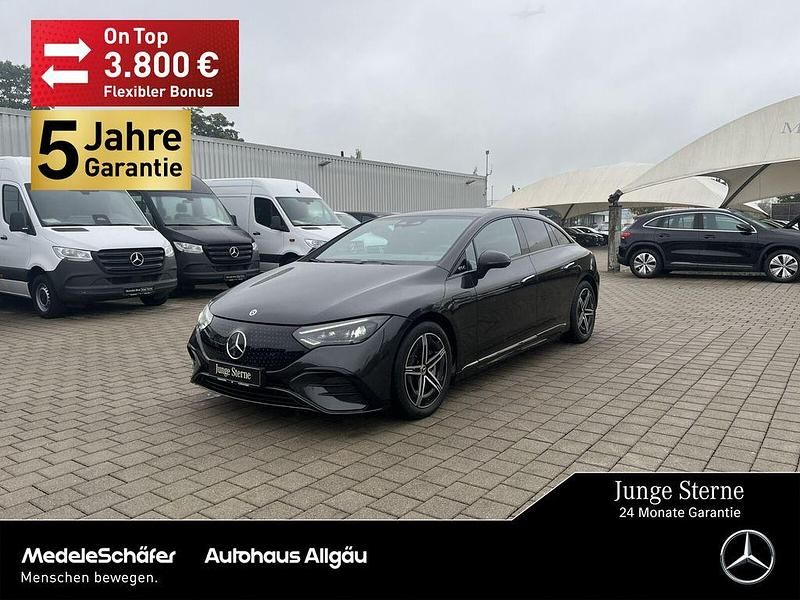 Lack graphitgrau Gebraucht 2024 Mercedes EQE350 Premium Limousine | 53.770 € (Etwas zu teuer) - Bild 1/4