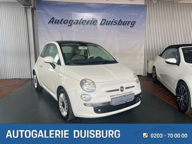 Weiß Gebraucht 2010 Fiat 500 Lounge Kleinwagen | 4.990 € (Fairer Preis) - Bild 1/4