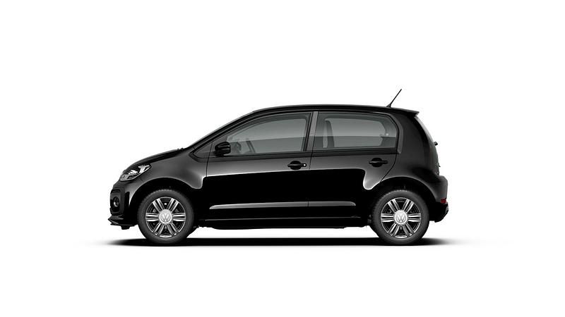Gebraucht VW up! high up! 90 PS (66 kW) 2017 Schwarz Kleinwagen