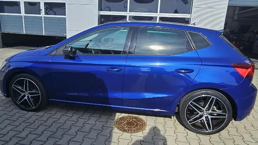 Gebraucht Seat Ibiza Beats 116 PS (85 kW) 2020 "mystery" blau Kleinwagen