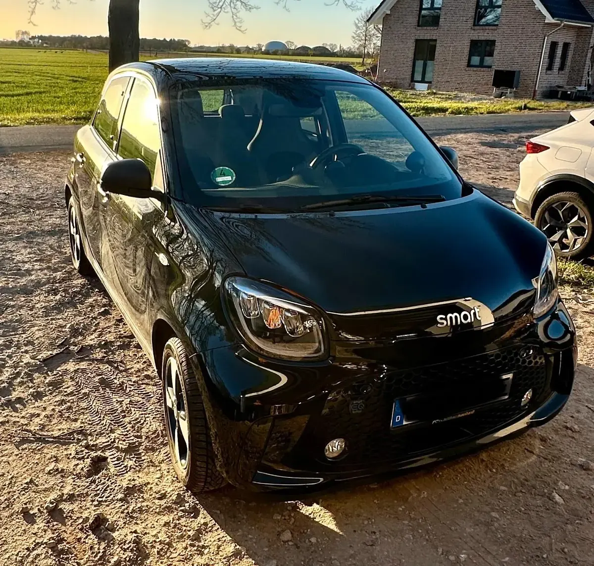 Usata Smart ForFour Electric Drive 60 kW (82 CV) 2022 Nero Utilitaria