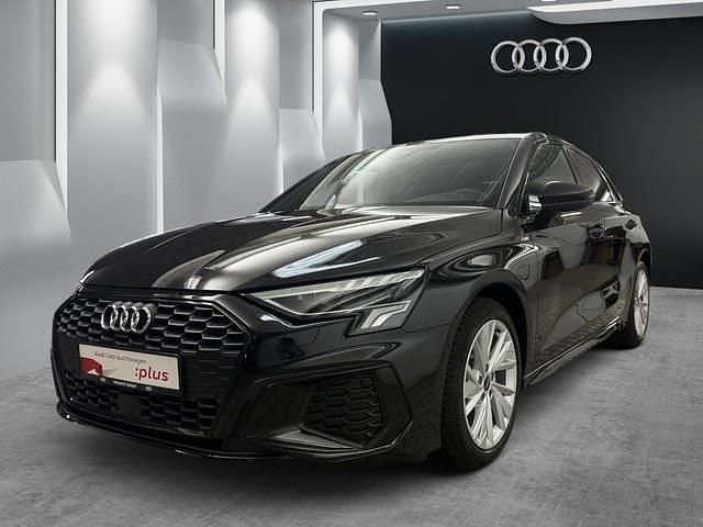 Mythosschwarz metallic Gebraucht 2024 Audi A3 S-Line Limousine | 35.980 € (Fairer Preis) - Bild 1/4