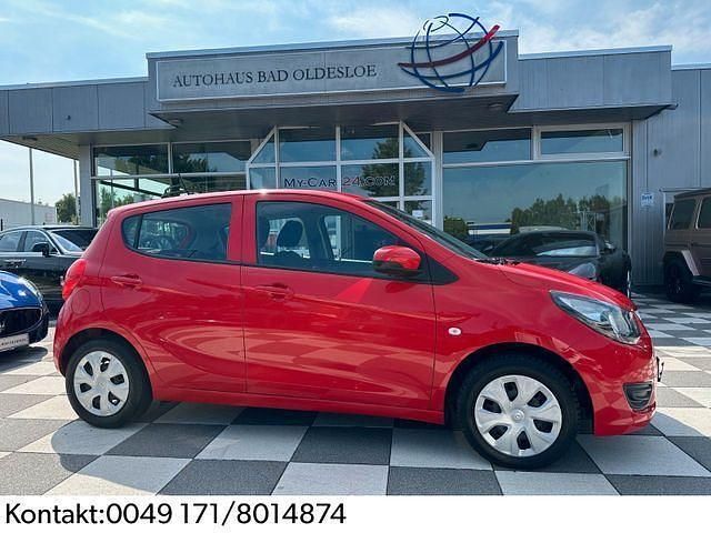 Rot Gebraucht 2016 Opel Karl Edition Kleinwagen | 6.960 € (Fairer Preis) - Bild 1/4