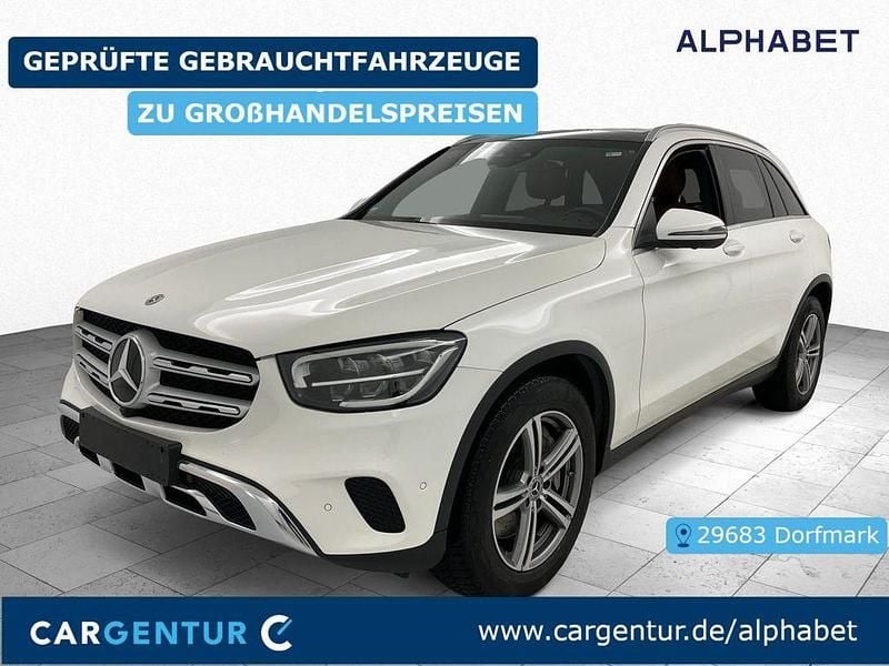 Polarweiss Gebraucht 2021 Mercedes GLC400d SUV | 34.807 € (Fairer Preis) - Bild 1/2