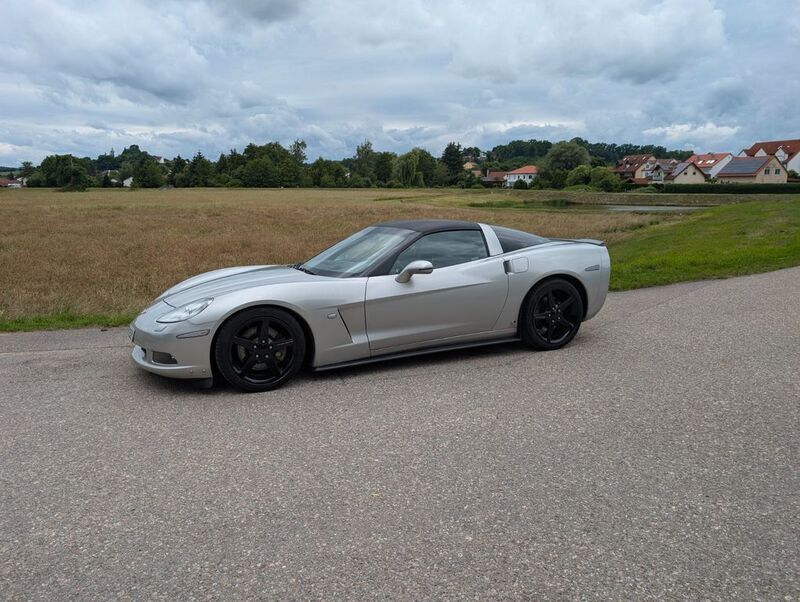 Silber Gebraucht 2007 Corvette C6 Cabrio | 37.499 € - Bild 1/4