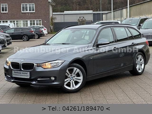 Grau Gebraucht 2014 BMW 316 Sport Line Kombi | 13.550 € (Teuer) - Bild 1/4