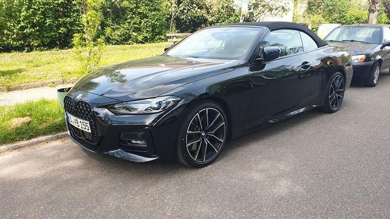 Schwarz Gebraucht 2023 BMW 430 Cabriolet M Sport Cabrio | 56.900 € - Bild 1/1