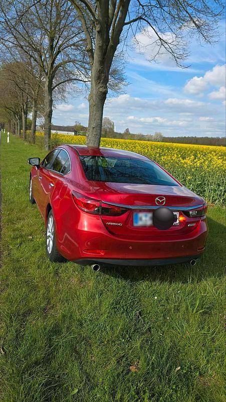 Gebraucht Mazda 6 150 PS (110 kW) 2013 Rot Limousine