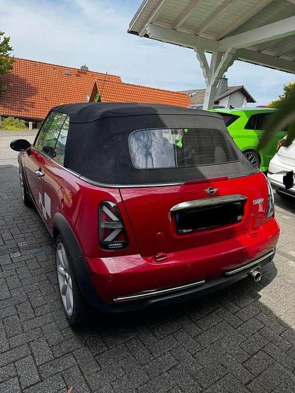Rot Gebraucht 2005 Mini Cooper Cabriolet Cabrio | 5.500 € (Fairer Preis) - Bild 1/4