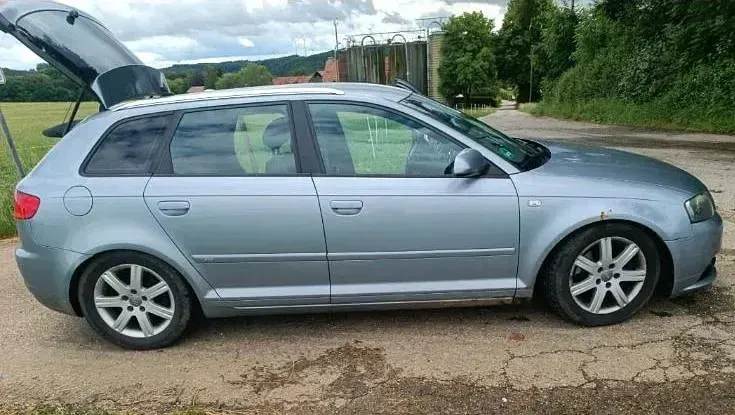Gebraucht Audi A3 Sportback S-Line 170 PS (125 kW) 2007 Silber Kleinwagen