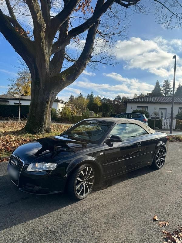 Gebraucht Audi A4 Cabriolet S-Line 200 PS (147 kW) 2009 Schwarz Cabrio