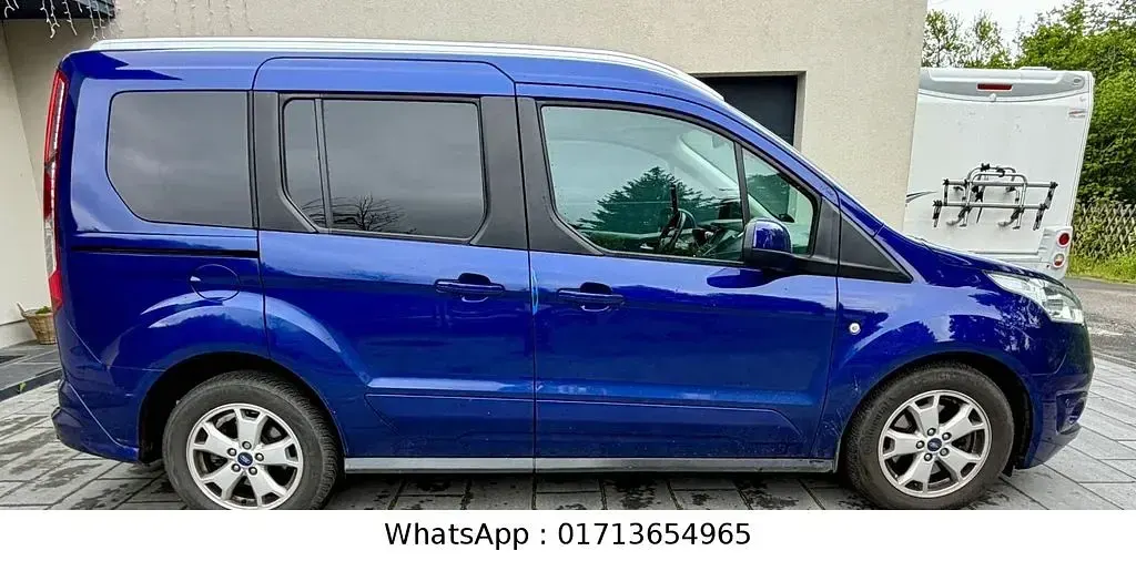 Gebraucht Ford Tourneo Connect Titanium 101 PS (74 kW) 2018 Blau Van / Kleinbus