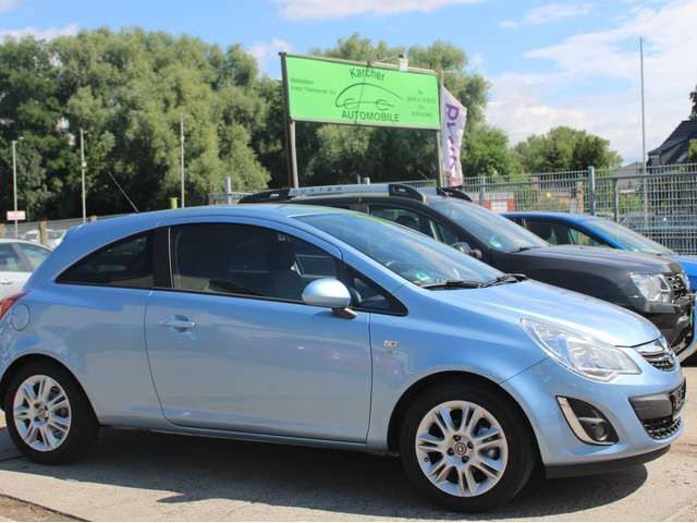 Crinan blau / himmelblau Gebraucht 2013 Opel Corsa Active Kleinwagen | 4.990 € (Fairer Preis) - Bild 1/4