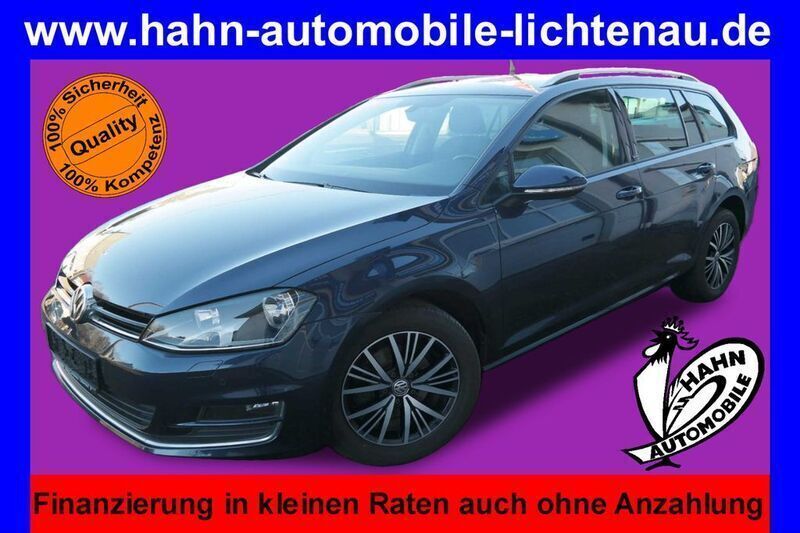 Night blue (metallic) Gebraucht 2016 VW Golf VII Allstar Kombi | 10.999 € (Fairer Preis) - Bild 1/4