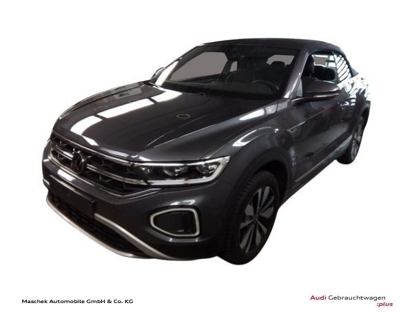 Schwarz Gebraucht 2024 VW T-Roc Cabriolet Move Cabrio | 24.340 € (Superpreis) - Bild 1/4