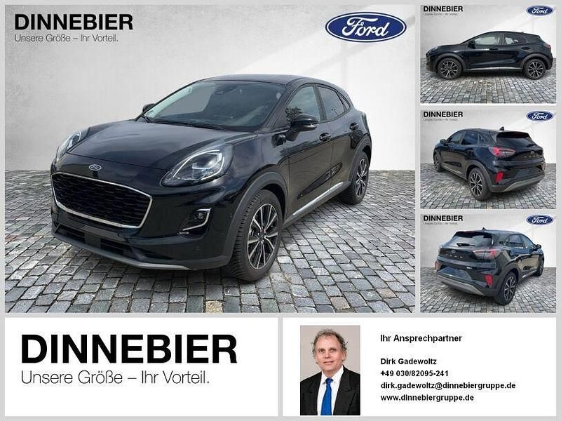 Schwarz (metallic) Gebraucht 2023 Ford Puma Titanium X SUV | 21.175 € (Fairer Preis) - Bild 1/4