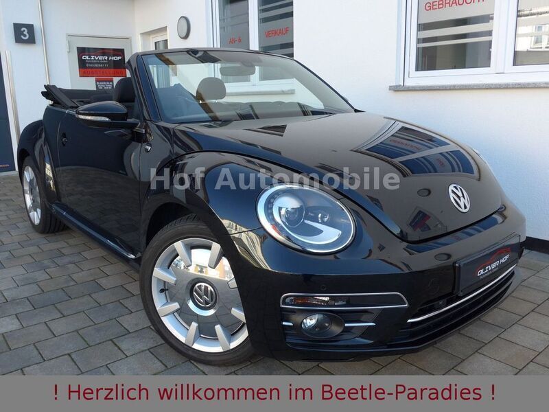 Deep black perleffekt Gebraucht 2017 VW Beetle Sound Cabrio | 23.580 € (Teuer) - Bild 1/3